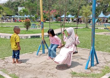Warga Harapkan Penambahan Penerangan Lampu di Alun-alun dan Hutan Kota Kisaran