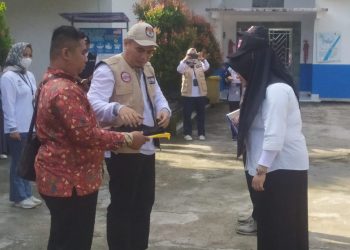Bhabinkamtibmas Polsek Kota Kisaran Melaksanakan Apel Akbar PPS dan Pantarlih