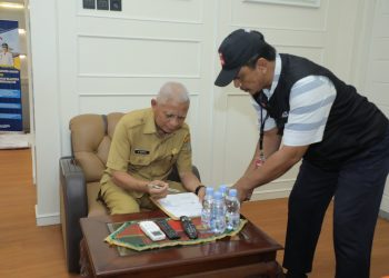 Ini Pesan Bupati Asahan Saat PPS yang Didsmpingi Ketua KPU Lakukan Pendataan Calon Pemilih Pemilu 2024 