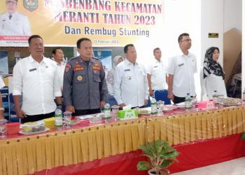 Musrenbang di Kecamatan Meranti Dihadiri Assisten II Serta Beberapa OPD