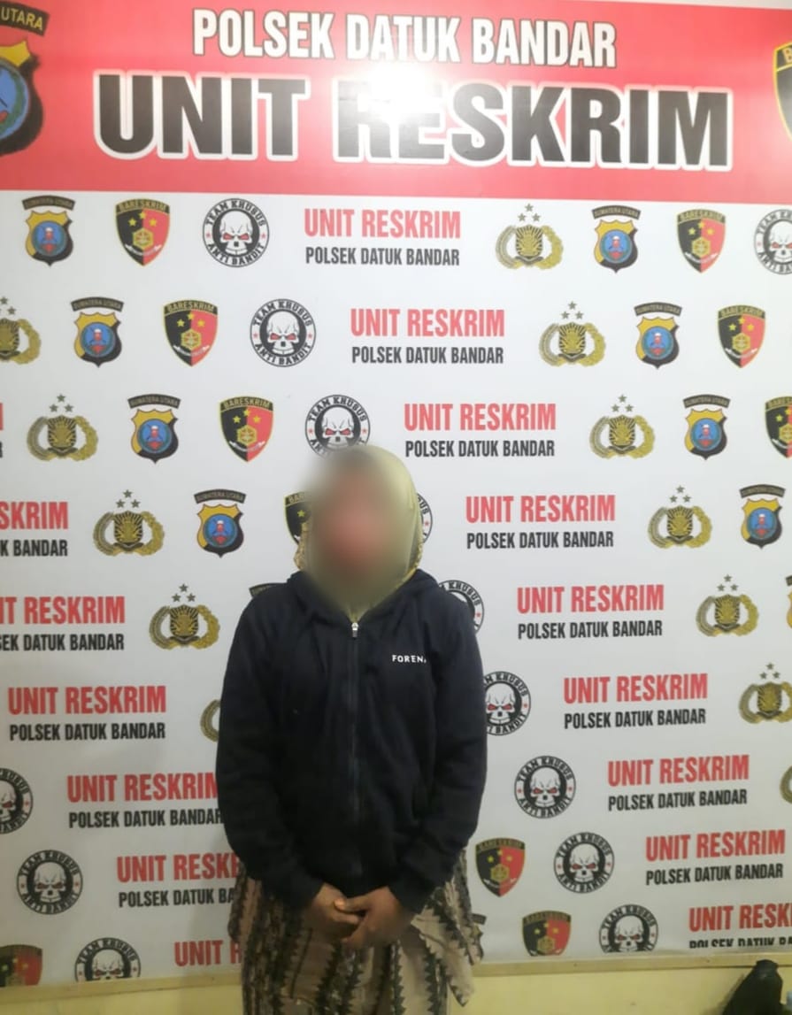 Curi Emas dan Uang Wanita Ini Diringkus Personel Polres Tanjungbalai