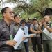 Panmud Perdata PN-Rap, Sapriono saat hadir di Lokasi Rencana Konstatering. 