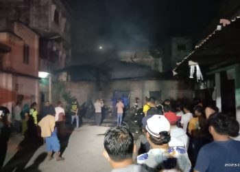 Dapur Rumah Milik Warga Kisaran Terbakar