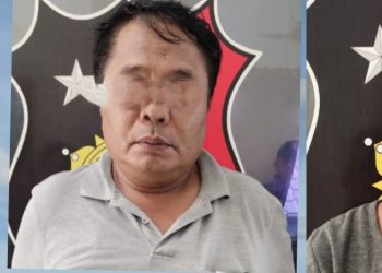 Tiga dari empat tersangka