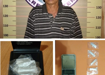 . (Foto : Taslab News/Dzulfadli Tambunan)  Pelaku dan barang bukti diamankan di Mapolres Tapanuli Tengah.