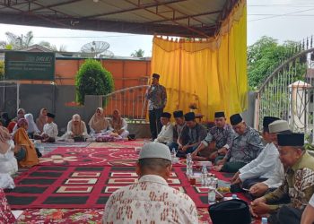 Kepala Desa Serdang Hadiri Isra Miraj di Mushola Darul Hikmah
