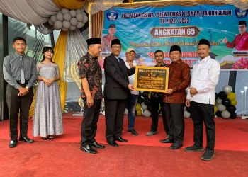 Ini Pesan Walikota Tanjungbalai saat Hadiri Pelepasan Siswa SMAN 1