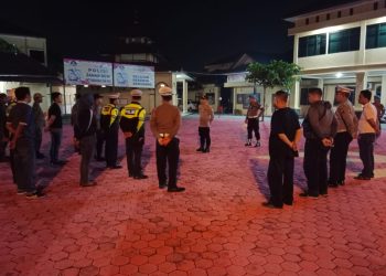 Jelang Ramadhan 1444 H/2023 M, Polres dan Pemko Tanjungbalai Gelar Patroli Skala Besar