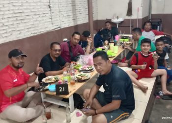 Raih Juara 4, Tim Wartawan Asahan FC Gelar Makan Bersama
