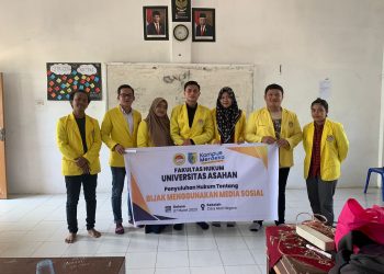 Fak Hukum UNA Gelar Sosialisasi Penggunaan Medsos dengan Bijak