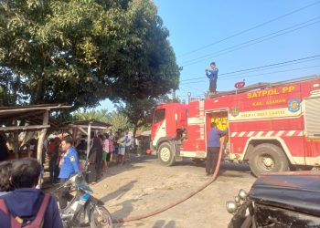 Rumah Semi Permanen di Buntu Pane Asahan Terbakar 