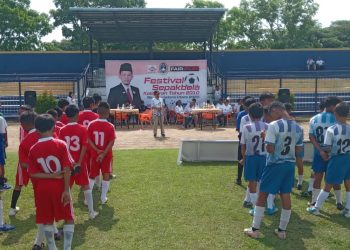 Turnamen Sepak Bola U-13 Piala Abdul Karim Hasibuan se-Sumut Resmi Dibuka