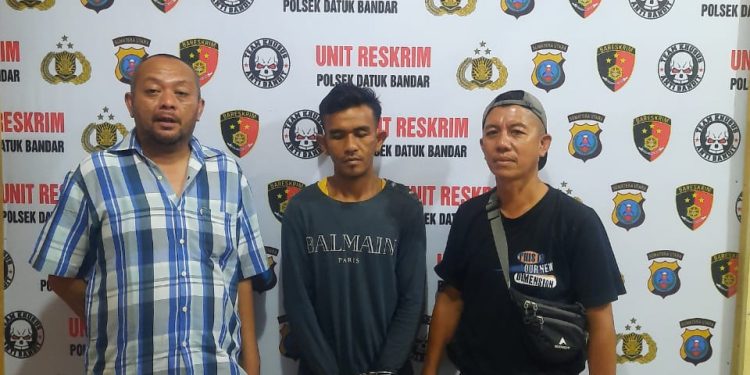 Seorang pria berinisial ZS dilaporkan ke Polsek Datuk Bandar, Polres Tanjungbalai
