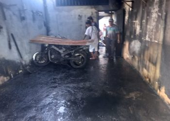 Bengkel Terbakar, 6 Sepedamotor Ikut Dilalap si Jago Merah