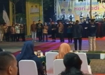 Acara penutupan hari jadi Kabupaten Asahan.
