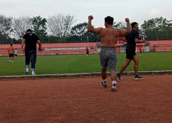 Tim Wartawan Asahan FC Giat Berlatih, untuk Menjaga Kekompakan Antar Pemain