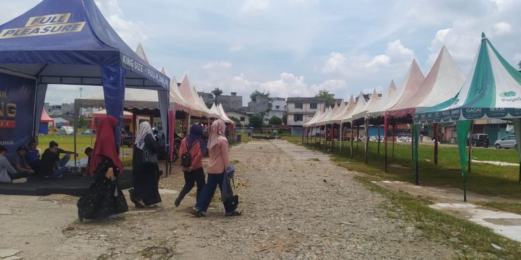 Lokasi Carnaval Ramadhan KNPI Labuhanbatu.