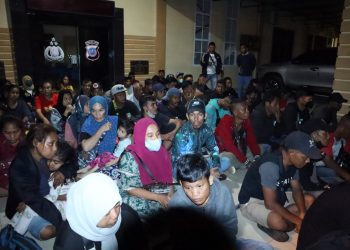 Sat Polairud Polres Asahan Amankan 66 PMI