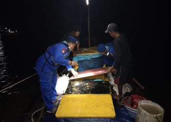 Sat Polairud Polres Tanjungbalai Patroli Perairan Dari Malam Sampai Pagi