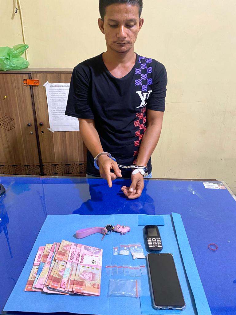 Pria di Tanjungbalai Ini Miliki 3,39 Gram Sabu