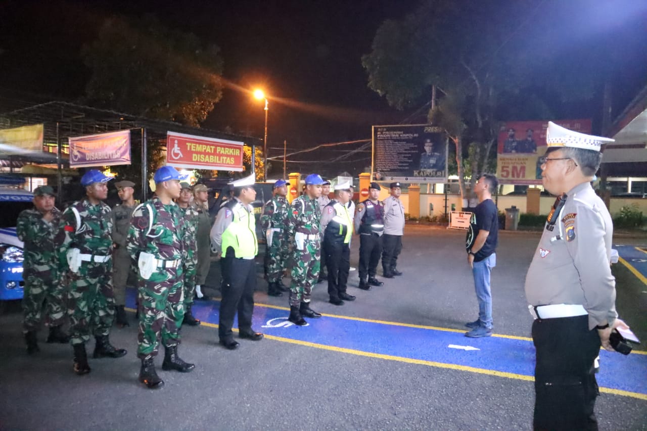 Operasi gabungan TNI/Polri dan Satpol PP Pemkab Asahan