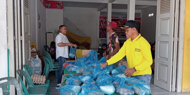 Fungsionaris Golkar M Arief Adakan Pasar Murah di Kecamatan Meranti Asahan