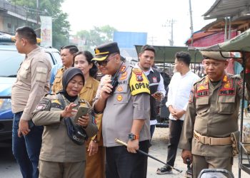 Kapolres Tanjungbalai Bersama Unsur Forkopimda Sidak Pasar Cek Stok dan Harga