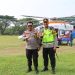 Pantau Arus Mudik di Asahan, Kapolda Sumut Naik Helikopter