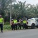 Pantau Arus Balik, Kapolres Asahan Bantu Warga Yang Kenderaanya Rusak