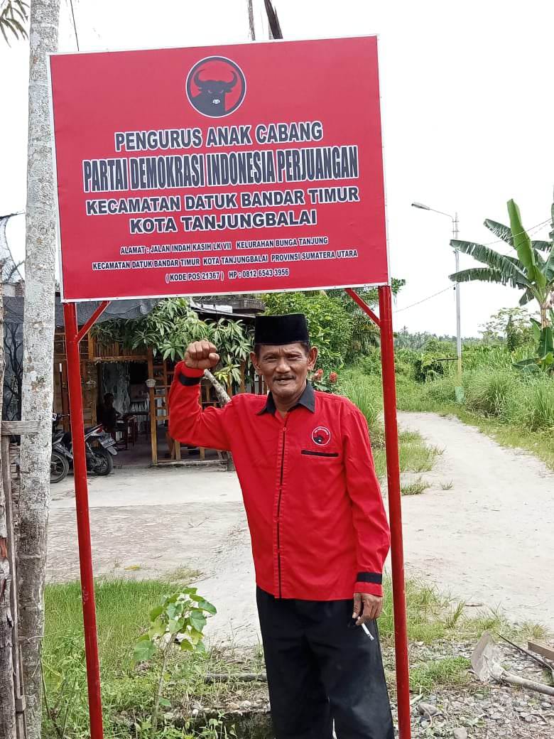 PAC PDIP Datuk Bandar Timur Kota Tanjungbalai Siap Menangkan Ganjar Pranowo di Pemilu 2024