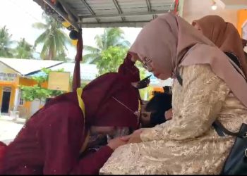 183 Siswa Kelas XII SMK dan SMA Yayasan Perguruan Kesatuan Meranti Ikuti Pelepasan Usai UN