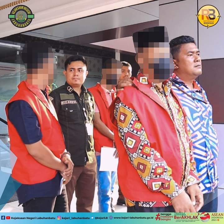 Terlibat Dugaan Tindak Pidana Korupsi, Kadis Hanpang Labura Ditahan.