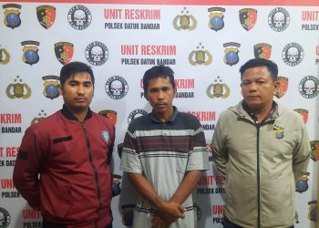 Pelaku Pencurian Uang Diamankan Unit Reskrim Polsek Datuk Bandar
