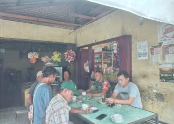 Babinsa Imbau Warga Binaan Tetap Jaga Kekondusifan