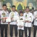 Para juara Seleksi Tilawatil Qur'an dan Hadis (STQH) ke XVIII Provinsi Sumatera Utara asal Labuhanbatu. 