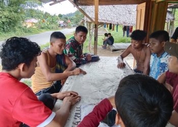 Babinsa Ajak Warga Aktifkan Kembali Pos Kamling