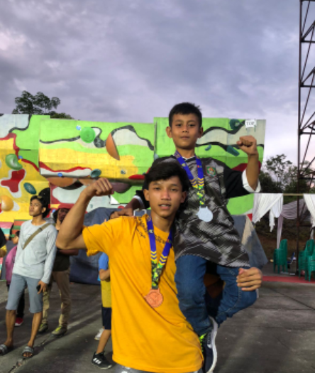2 Atlet FPTI Asahan Raih Mendali Dikejuaraan Panjat Tebing Piala Walikota Lubuk Linggau