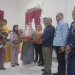 (Taslab News/Dzulfadli Tambunan)  Penyerahan asupan makanan dan suplemen tambahan kepada orangtua anak penderita stunting.