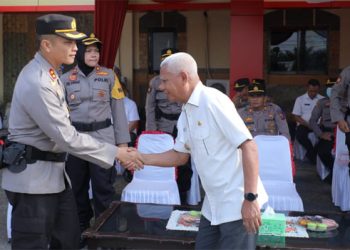 Gelar Pasukan Ops Keselamatan Toba 2023 di Mapolres Asahan, Ini Pesan Bupati