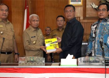 Bupati Asahan Sampaikan LKPJ Tahun Anggaran 2022 