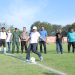 Pertandingan Pemkab Asahan vs Wartawan Awali Turnamen Old Crack PWI Asahan