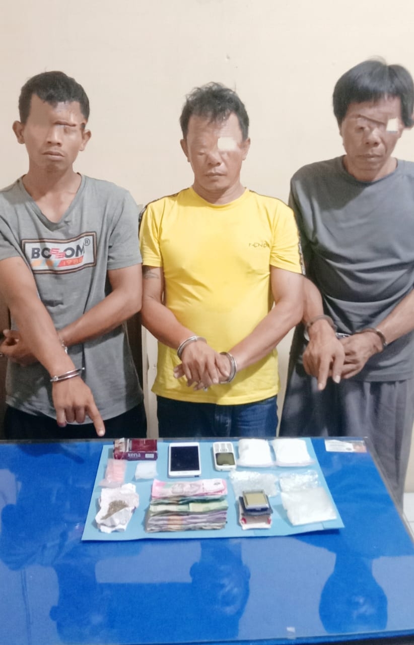 Tiga Pemilik Sabu Diamankan Personel Satres Narkoba Polres Tanjungbalai