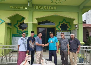 Depot Pertamina Kisaran Salurkan 75 Bungkus Daging Kurban