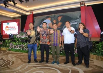 Wabup Labura, H. Samsul Tanjung menghadiri Temu Kerja TPPS 