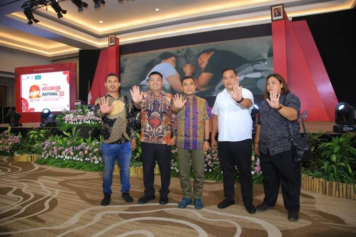 Wabup Labura, H. Samsul Tanjung menghadiri Temu Kerja TPPS 