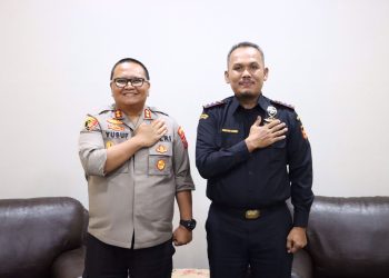 Baru Menjabat, Kakan BC Teluk Nibung Temui Kapolres Tanjungbalai