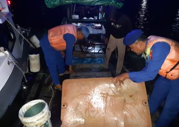 Antisipasi Kejahatan TPPO, Sat Polair Polres Tanjungbalai Patroli Hingga Dini Hari