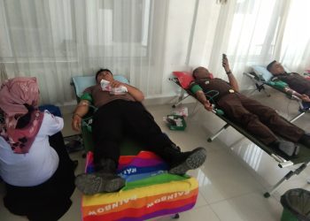 Polres Tanjungbalai Laksanakan Donor Darah