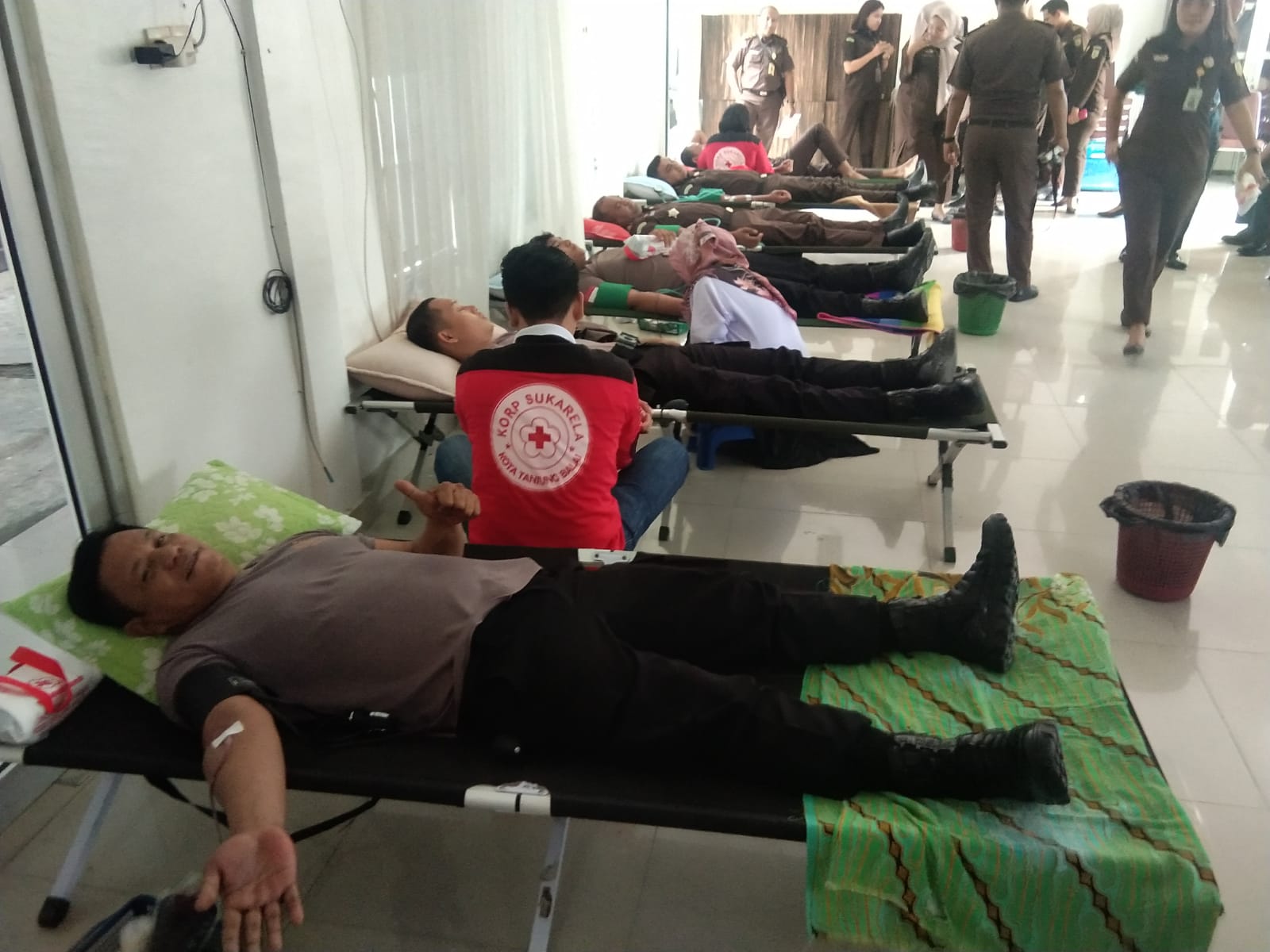 Polres Tanjungbalai Laksanakan Donor Darah