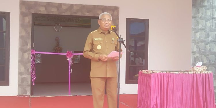 Bupati Asahan Resmikan Kantor Camat Kecamatan Pulau Rakyat